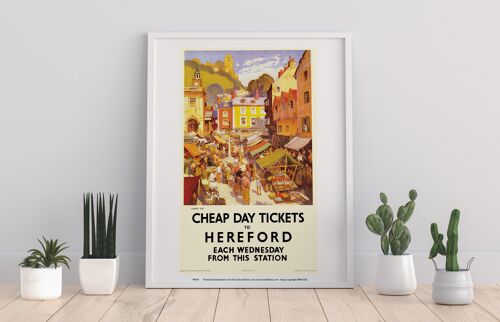 Hereford - 11X14” Premium Art Print