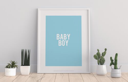 Baby Boy - 11X14” Premium Art Print