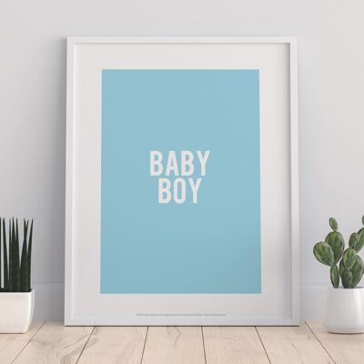 Baby Boy – Premium-Kunstdruck im Format 11 x 14 Zoll