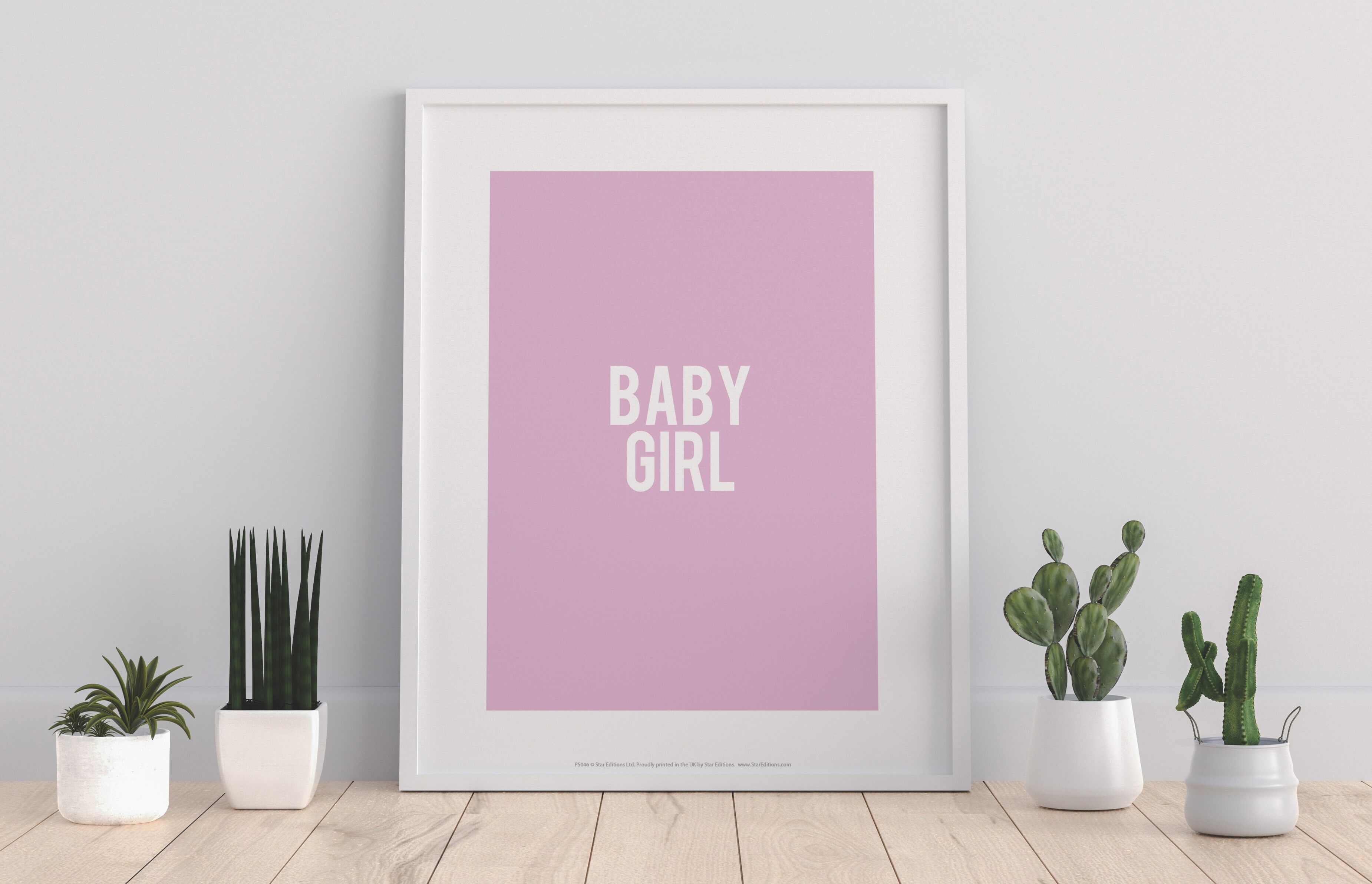 Bébé fille - 11X14" Premium Art Print
