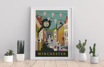 Winchester - Impression d'art haut de gamme 11 x 14 po