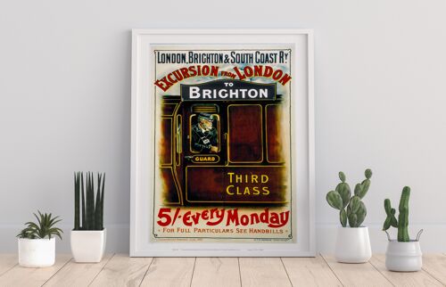 Excursion From London To Brighton - 11X14” Premium Art Print