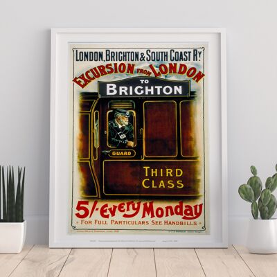 Excursion From London To Brighton - 11X14” Premium Art Print