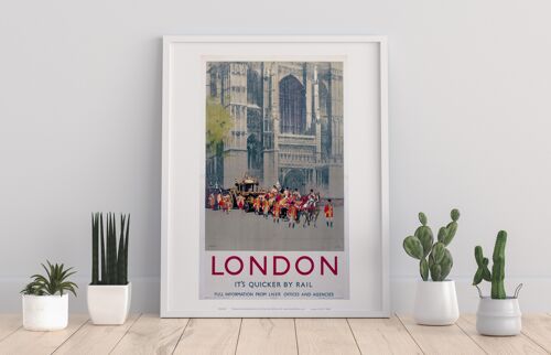 London Parade St Paul's - 11X14” Premium Art Print