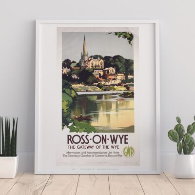Ross-On Wye – Das Tor zum Wye – Premium-Kunstdruck