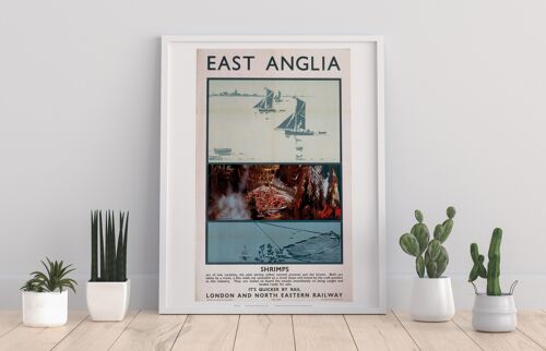 East Anglia - Shrimps - 11X14” Premium Art Print