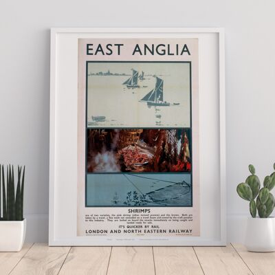 East Anglia - Shrimps - 11X14” Premium Art Print