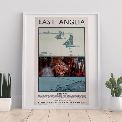 East Anglia - Shrimps - 11X14” Premium Art Print