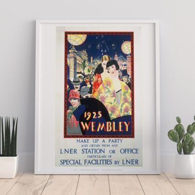Wembley, 1925 - Impression d'Art Premium 11X14"
