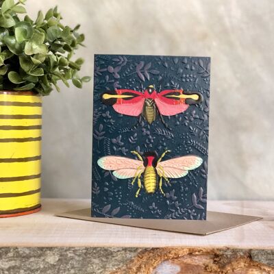 Moths Greeting Notecard