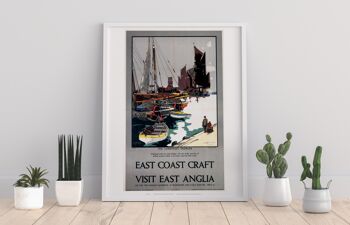 East Coast Craft - East Anglia - Lowestoft Trawler Impression artistique