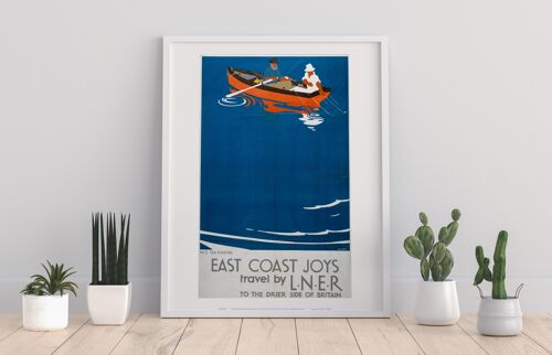 East Coast Joys No 5 Sea Fishing - 11X14” Premium Art Print