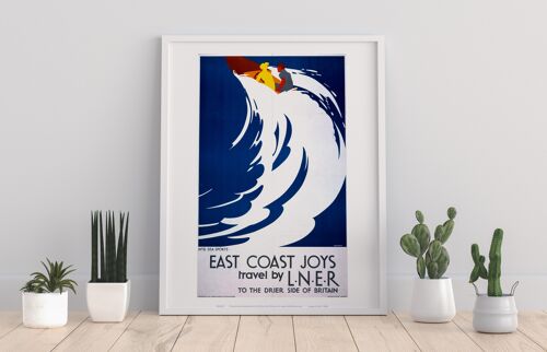 East Coast Joys No 6 Sea Sports - 11X14” Premium Art Print
