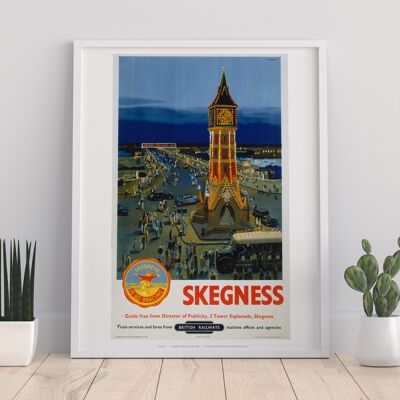 Skegness - Impresión de arte premium de 11X14"