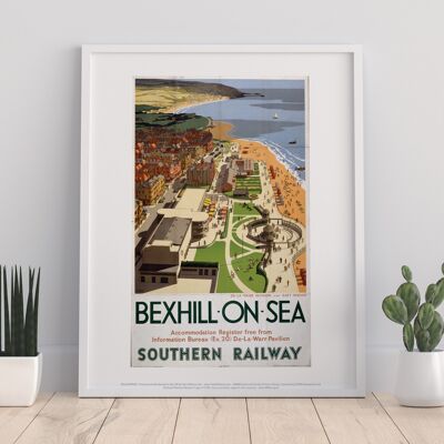 Bexhill-On-Sea - Stampa artistica premium 11X14".