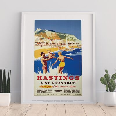 Hastings And St Leonards - 11X14” Premium Art Print