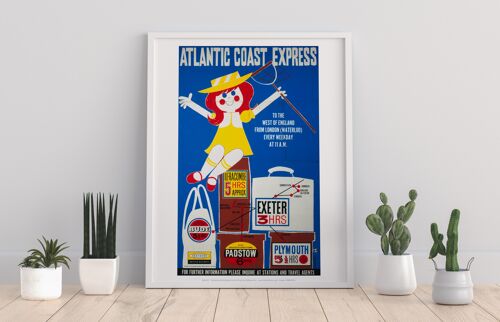 Atlantic Coast Express - 11X14” Premium Art Print