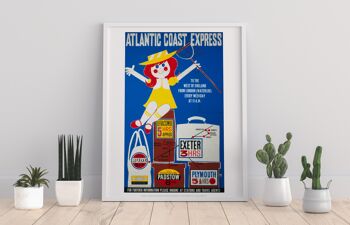 Côte Atlantique Express - 11X14" Premium Art Print