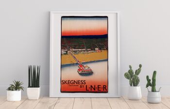 Skegness - Lincolnshire - Impression d'Art Premium 11X14"
