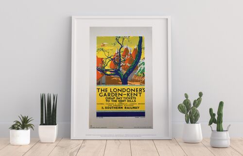 The Londoner's Garden, Kent - 11X14” Premium Art Print