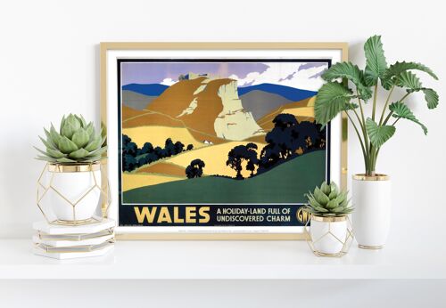 Wales, Undiscovered Charm - 11X14” Premium Art Print