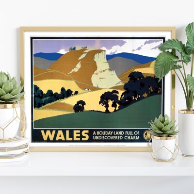Wales, Undiscovered Charm - 11X14” Premium Art Print
