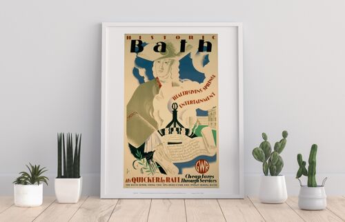 Historic Bath - 11X14” Premium Art Print