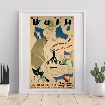 Historic Bath - 11X14” Premium Art Print