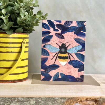 Bumblebee Greeting Notecard