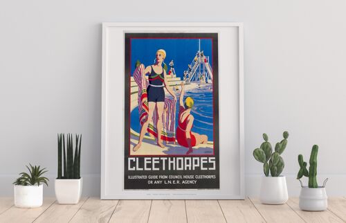 Cleethorpes - Swimming Pool - 11X14” Premium Art Print