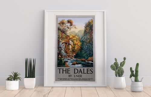 The Dales - Watermill - 11X14” Premium Art Print