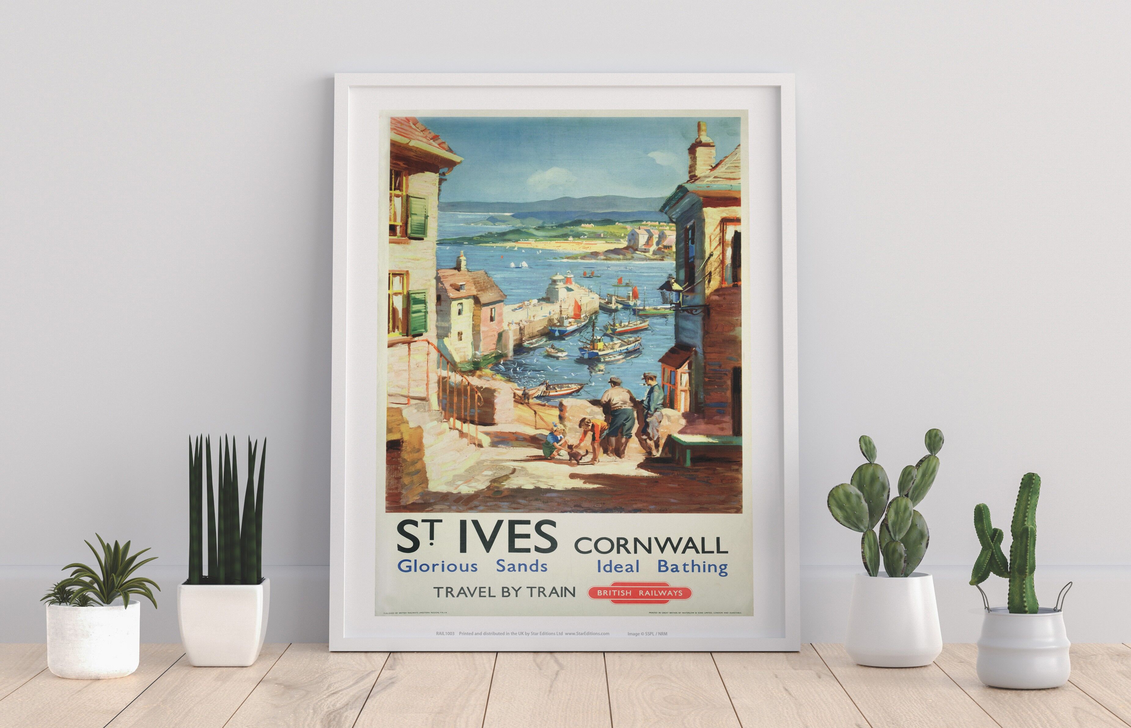 St. Ives, Cornovaglia - Glorious Sands - Stampa d'arte premium