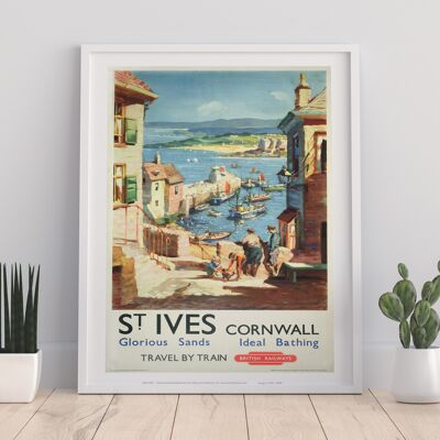 St. Ives, Cornwall - Glorious Sands - Premium Art Print