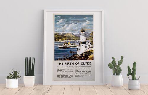 Firth Of Clyde Information - 11X14” Premium Art Print
