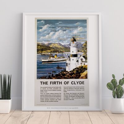 Informationen zum Firth of Clyde – Premium-Kunstdruck, 27,9 x 35,6 cm