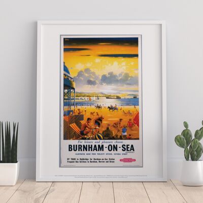 Burnham-On-Sea For Leisure And Pleasure - Premium Art Print