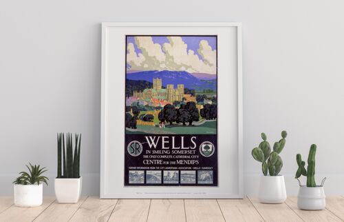 Wells In Smiling Somerset - 11X14” Premium Art Print
