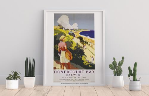 Dovercourt Bay, Harwich - 11X14” Premium Art Print