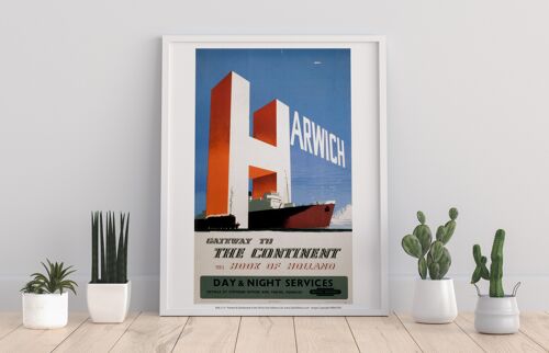 Harwich, Gateway To The Continent - 11X14” Premium Art Print