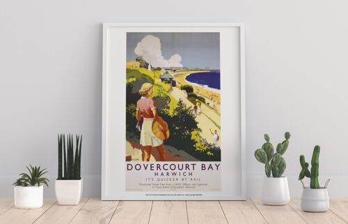 Dovercourt Bay, Harwich Seaside - 11X14” Premium Art Print