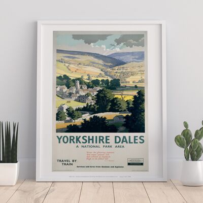 Yorkshire Dales - Area del Parco Nazionale - Stampa d'Arte Premium