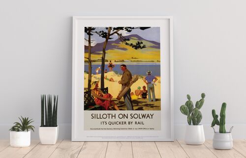 Silloth On Solway - 11X14” Premium Art Print
