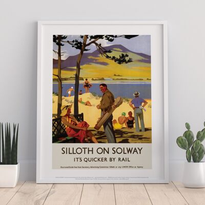 Silloth On Solway - 11X14” Premium Art Print