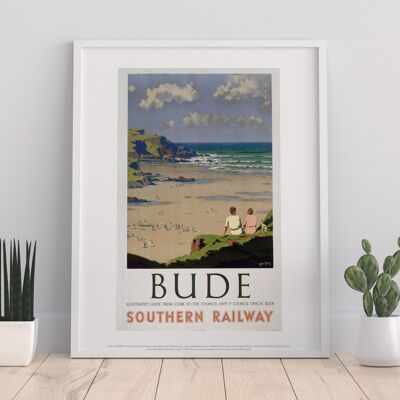 Bude, Southern Railway – Premium-Kunstdruck im Format 11 x 14 Zoll