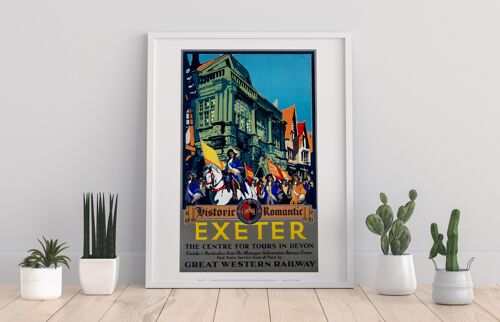 Exeter - Historic, Romantic - 11X14” Premium Art Print
