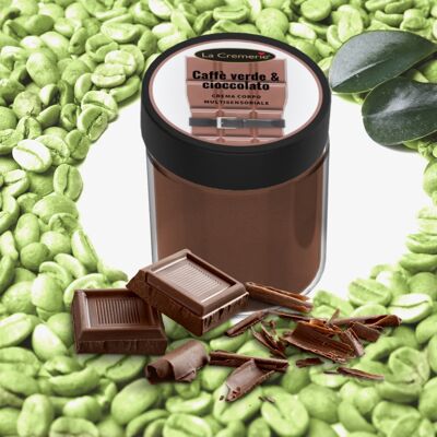Körpercreme aus grünem Kaffee und Schokolade 100 ml