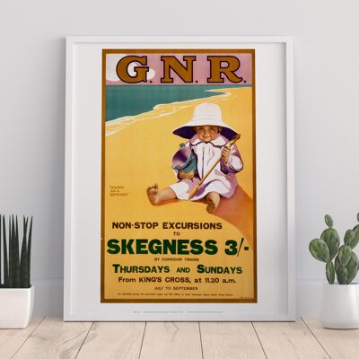Skegness - G.N.R - 11X14” Premium Art Print