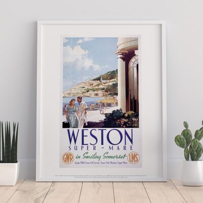 Weston In Smiling Somerset - 11X14” Premium Art Print