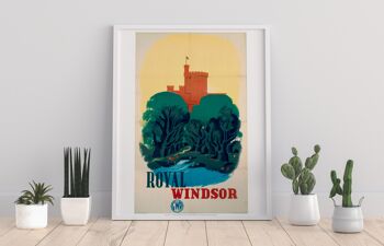 Royal Windsor - Impression d'art haut de gamme 11 x 14 po