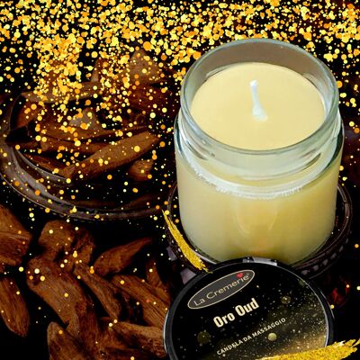 OUD massage candle